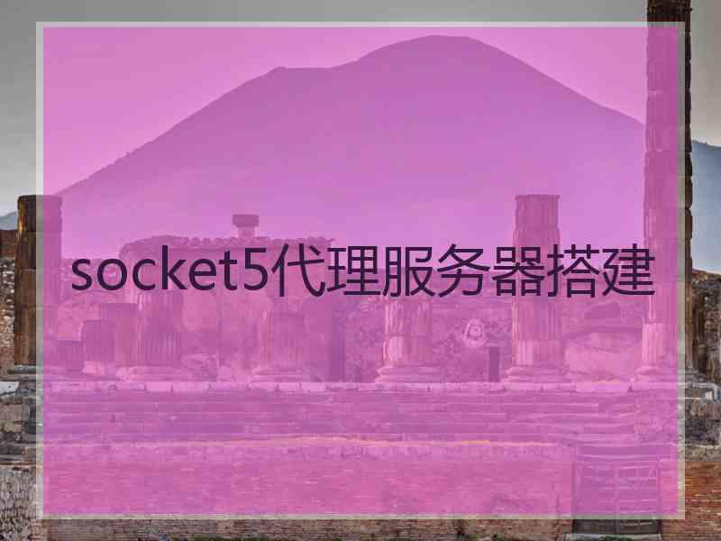 socket5代理服务器搭建