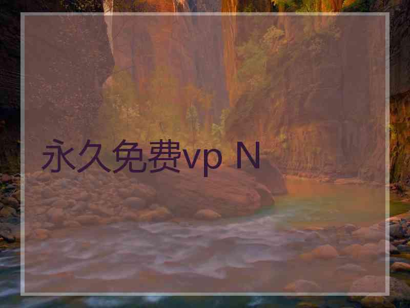 永久免费vp N