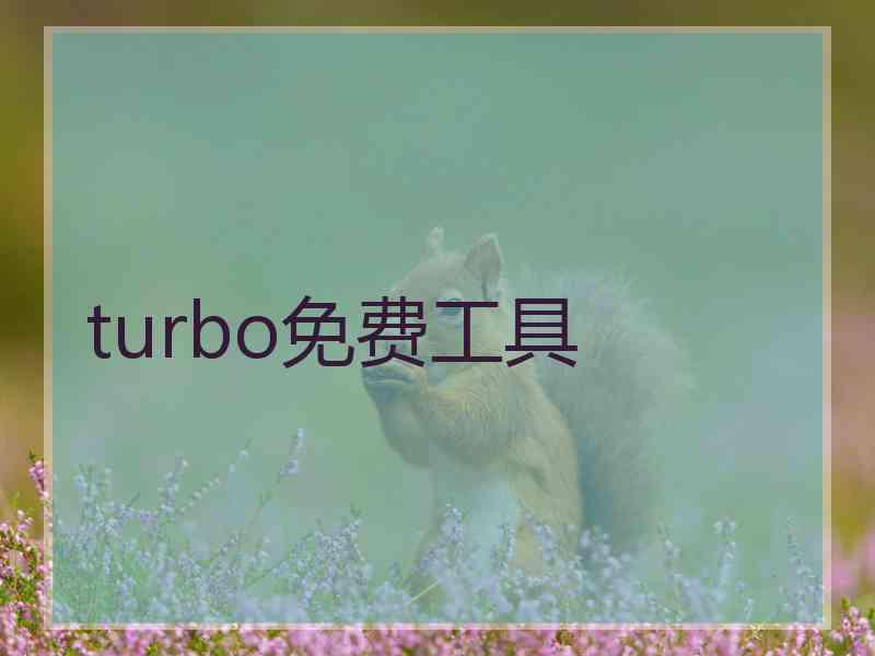 turbo免费工具