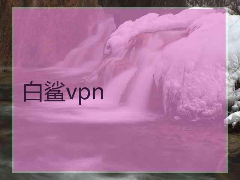 白鲨vpn