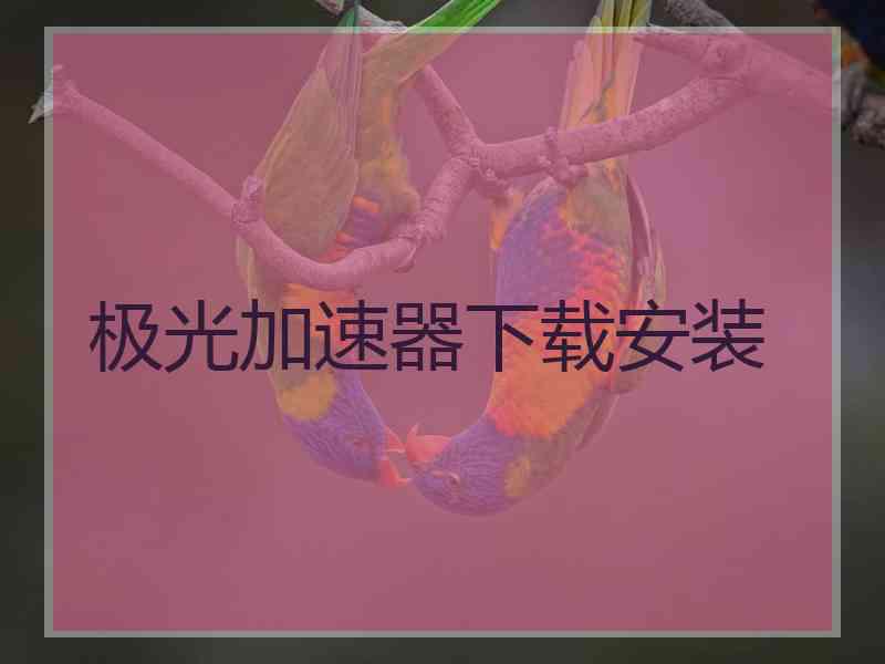 极光加速器下载安装