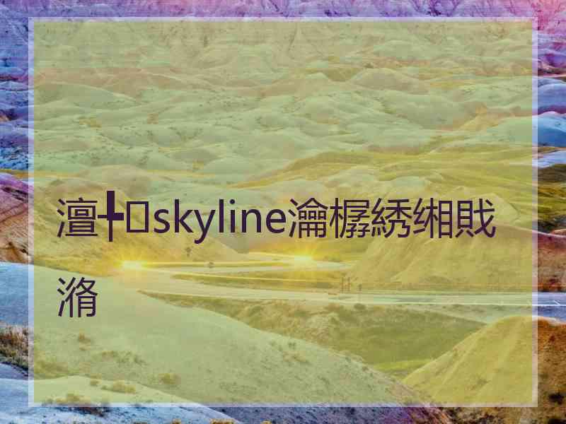 澶╄skyline瀹樼綉缃戝潃