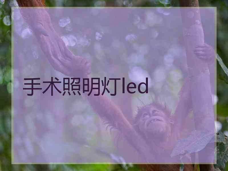 手术照明灯led