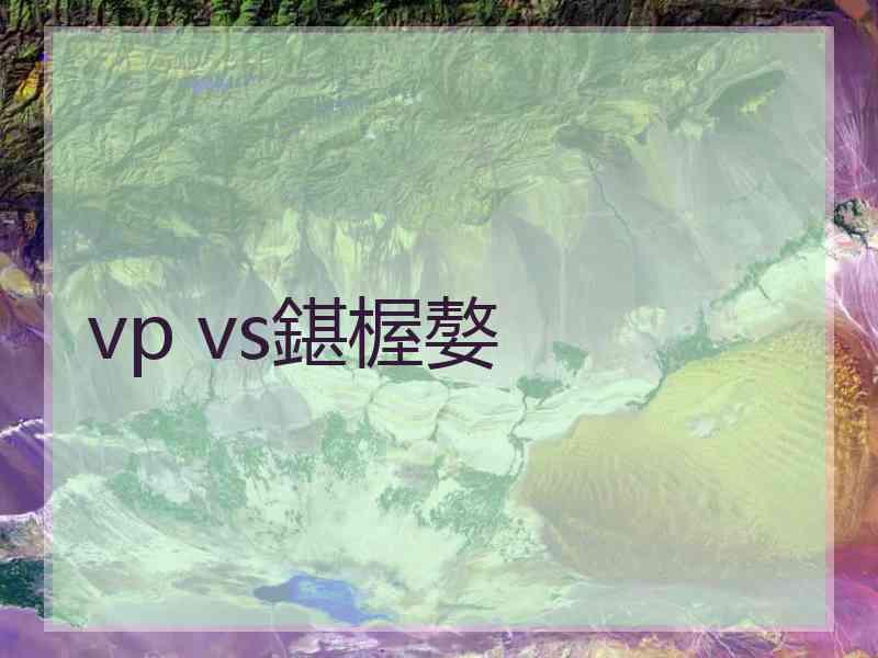 vp vs鍖楃嫯