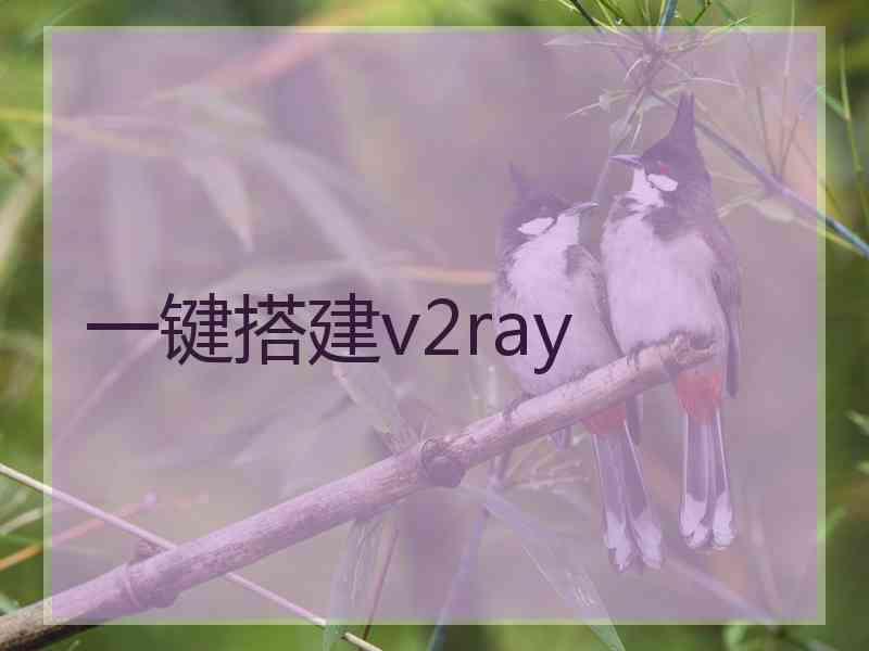 一键搭建v2ray