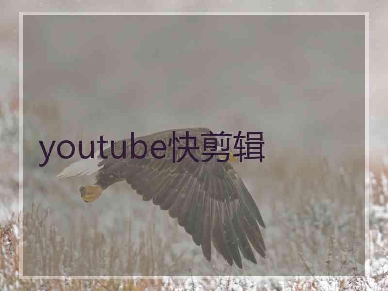 youtube快剪辑