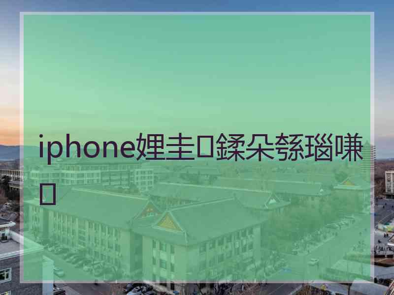 iphone娌圭鍒朵綔瑙嗛