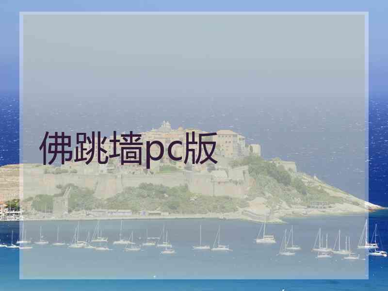 佛跳墙pc版