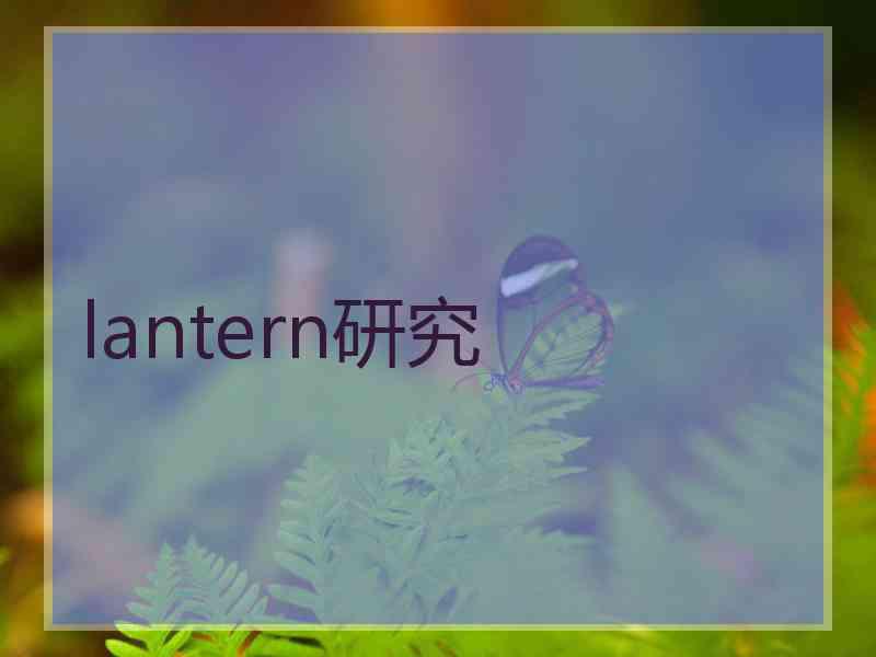 lantern研究