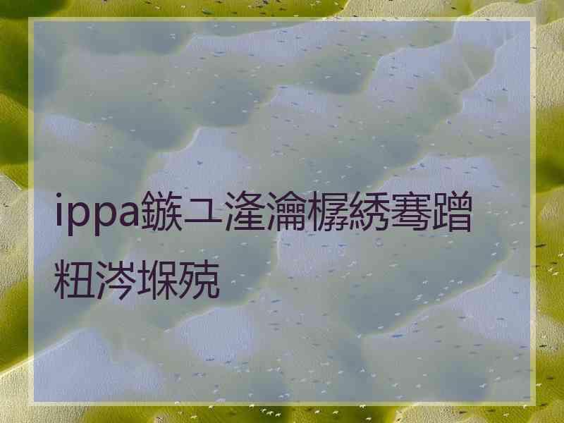 ippa鏃ユ湰瀹樼綉骞蹭粈涔堢殑