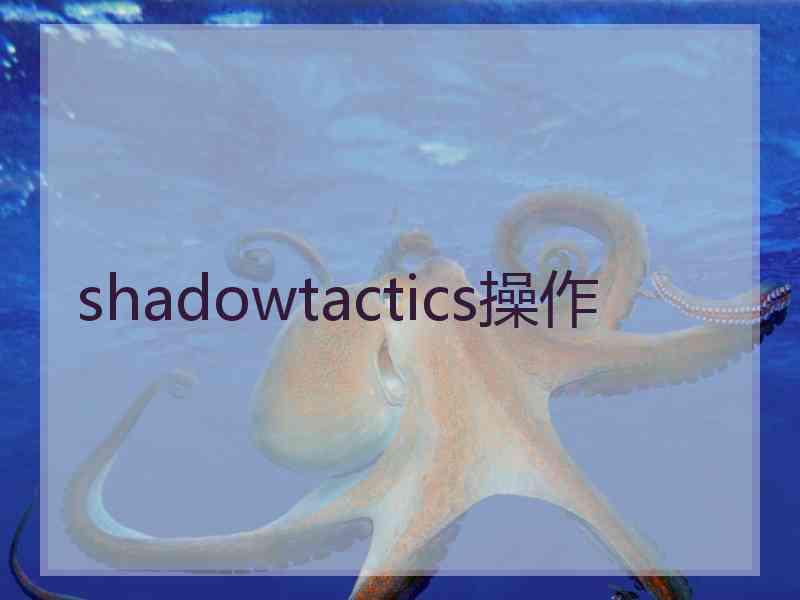 shadowtactics操作