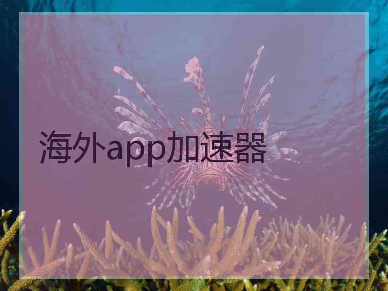 海外app加速器