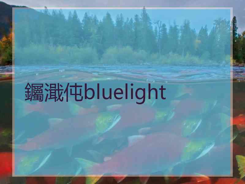 钃濈伅bluelight