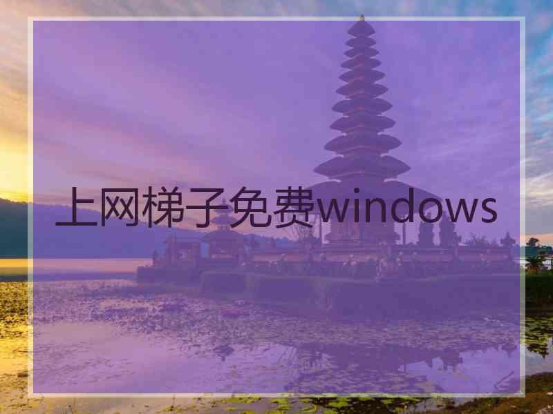 上网梯子免费windows