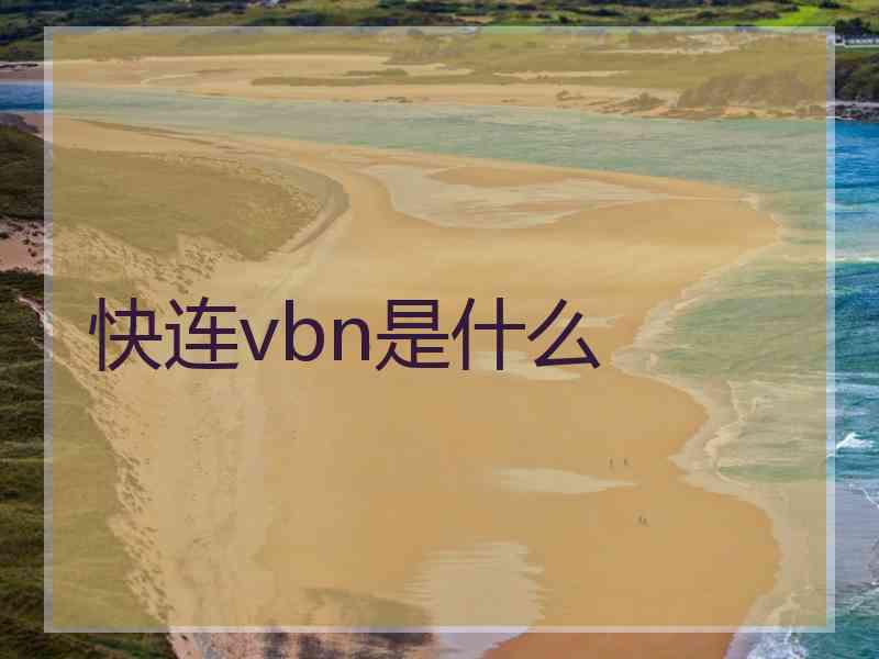 快连vbn是什么