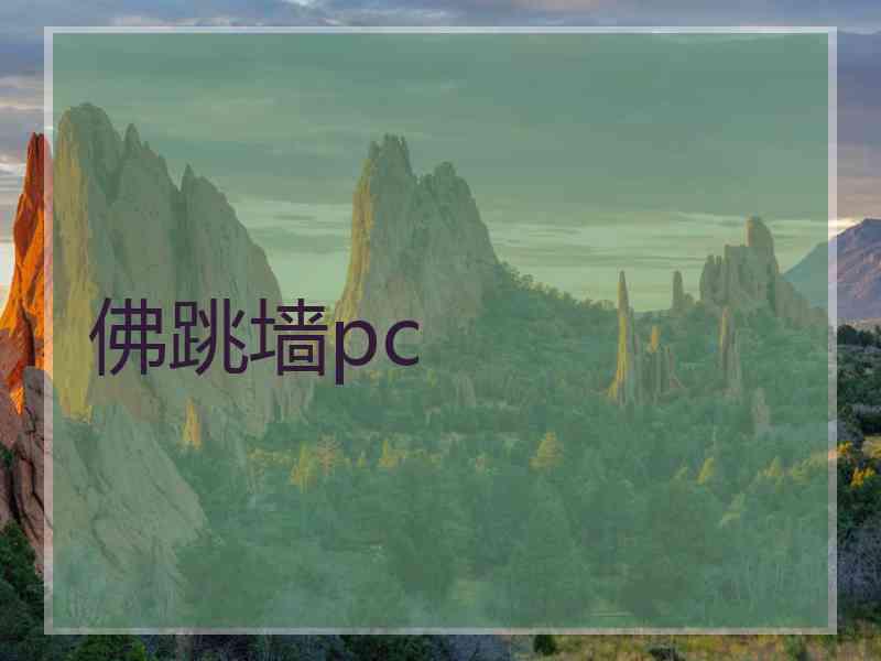 佛跳墙pc