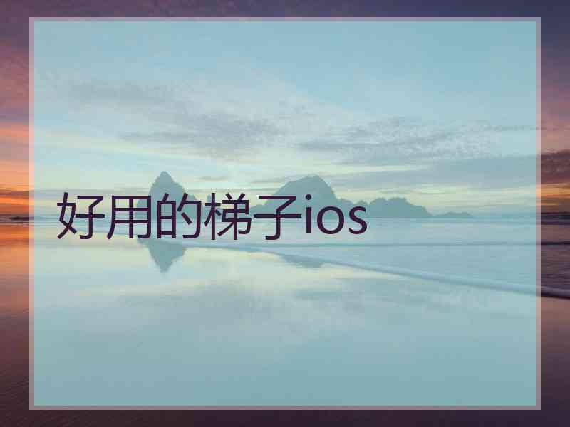 好用的梯子ios