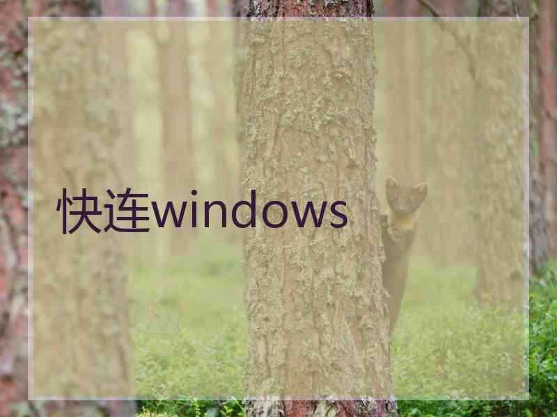 快连windows