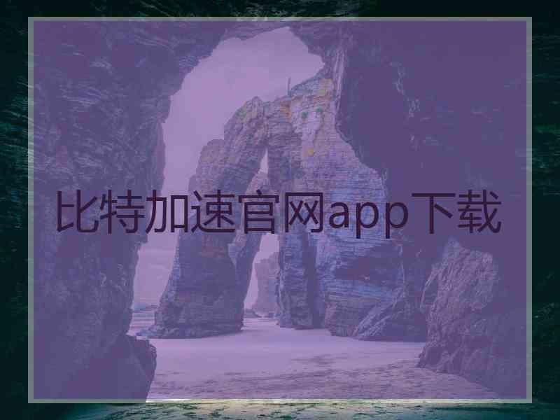 比特加速官网app下载